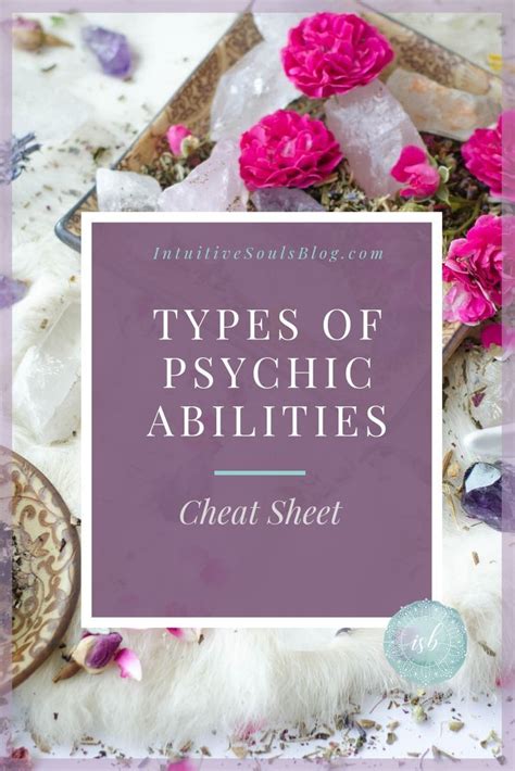 Complete Psychic Ability List For Beginners Psychic Abilities Psychic Abilities