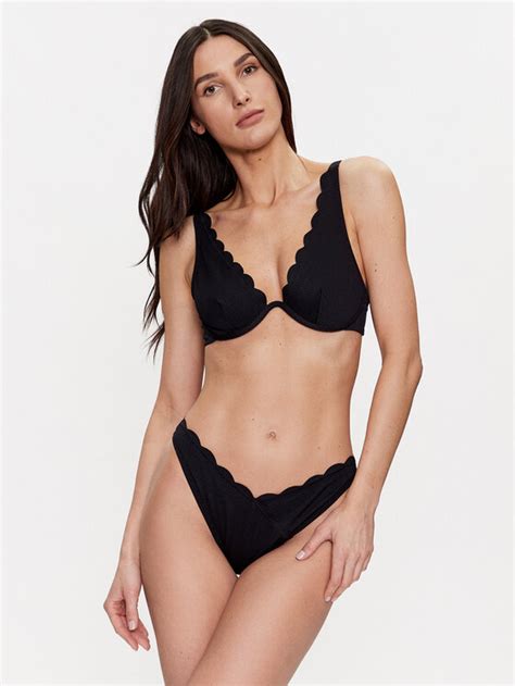 Hunkemöller Bikini partea de sus Scallop 191512 Negru Modivo ro