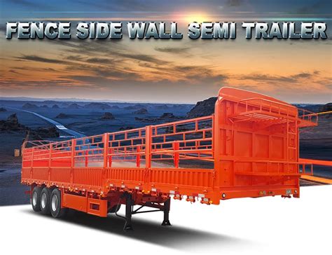 Container Utility Cargo Flatbed Platform Sidewall Fence Stake Flat Bed