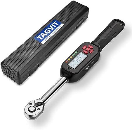 Tagvit Digital Torque Wrench Inch Drive Ft Lb Nm