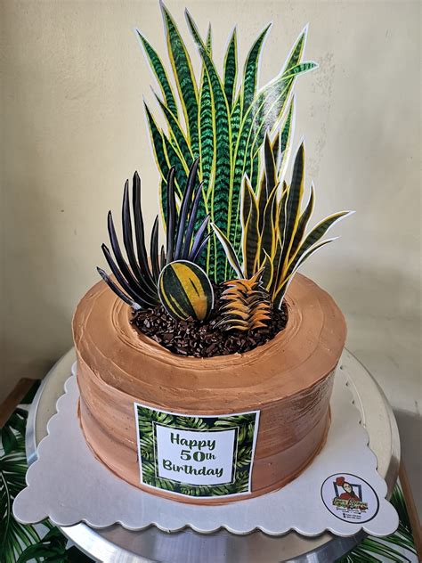 Cake For Plant Momma Plant Cakes Ideas Garden Birthday Cake