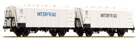 Ls Models Set Of Refrigerator Cars Interfrigo Type Icefs Eurotrainhobby