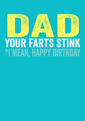 Happy Birthday Dad Funny Fart