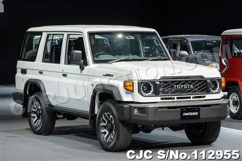 2024 Toyota Land Cruiser White For Sale Stock No 112955 Japanese