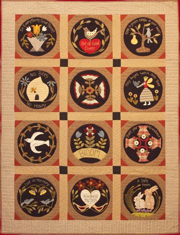 Garden Whimsy Quilt Applique Project Timeless Traditions Quilts By