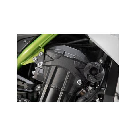 Kit De Patins De Cadre Noir Sw Motech Pour Kawasaki Z Et