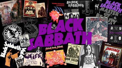 Black Sabbath Album Covers Wallpaper