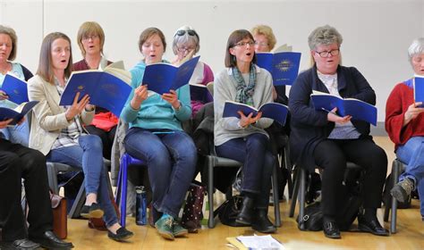 Rehearsing For The May Concert Wicklow Choral Society