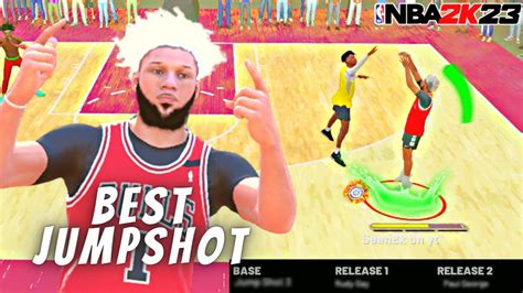 BEST GUARD JUMPSHOT In NBA 2K23 FASTEST JUMPSHOT 100 GREENLIGHT