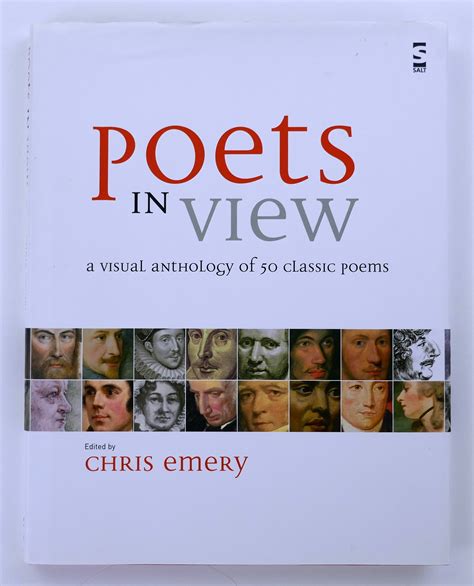 Poets In View A Visual Anthology Of 50 Classic Poems By Emery Chris Edited By Near Fine