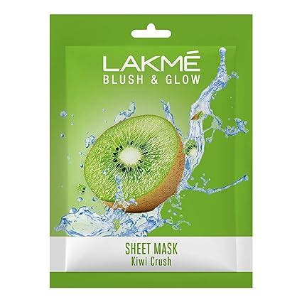 LAKME Blush Glow Fruity Licious Sheet Mask Kiwi Crush 25ml