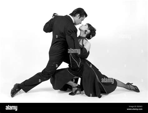 Argentine tango dancing Black and White Stock Photos & Images - Alamy