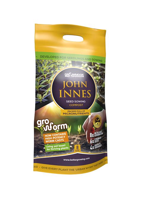 John Innes Seeding Compost 8 Litre Carry Bag – Gro Worm