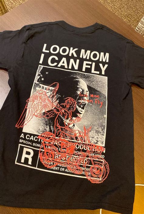 Travis Scott Look Mom I Can Fly Shirt Streetwear Tshirt Design