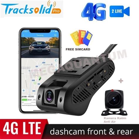 Jual Ready Cctv 4G Mobil Camera Dashcam GPS Tracker JC400 W Tracksolid