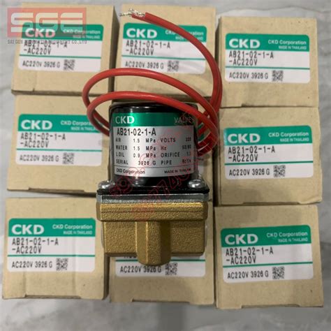 Solenoid Valve AB21 02 1 A AC 220V AB21 02 1 A DC24V CKD Thiết