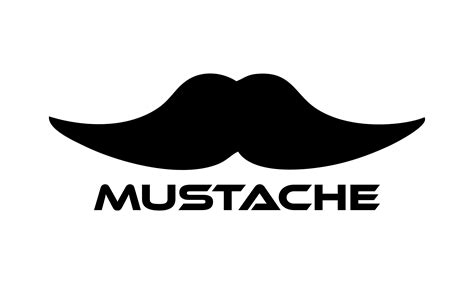 Mustache logo Graphic by DEEMKA STUDIO - Creative Fabrica