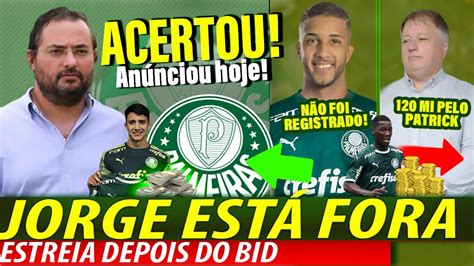 Jorge N O Joga No Verd O Confirmou Hoje Acordo At Agosto Mattos