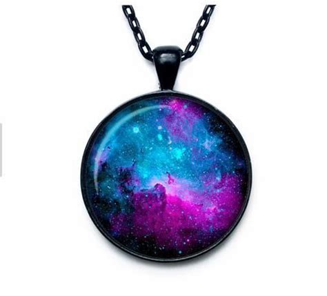 Nebula Pendant Nebula Necklace Universe Jewelry Galaxy Necklace