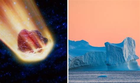 NASA discover HUGE meteorite impact crater beneath the ice sheets of ...