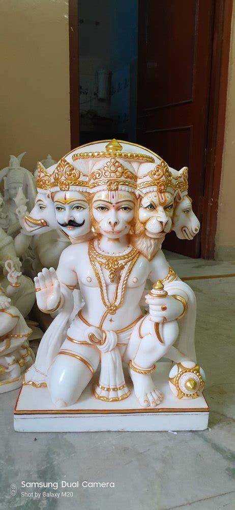 Marble Panchmukhi Hanuman Statue Temple At Rs 60000 In Jaipur ID