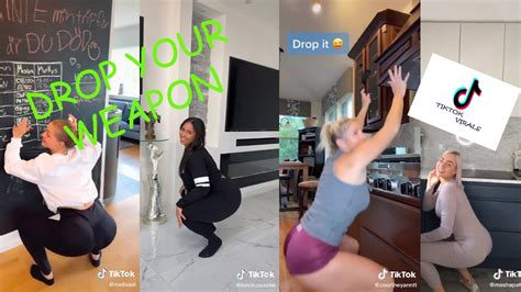 Drop Your Weapon Challenge On Tiktok Part Youtube