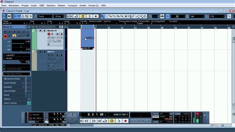 Cubase 4 Midi Aufnahmen Deutsch Youtube