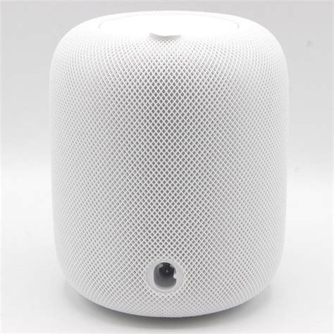 美品Apple HomePod 第2世代 MQJ83J A ホワイト ホームポッド スマートスピーカー 本体 029257 リファン