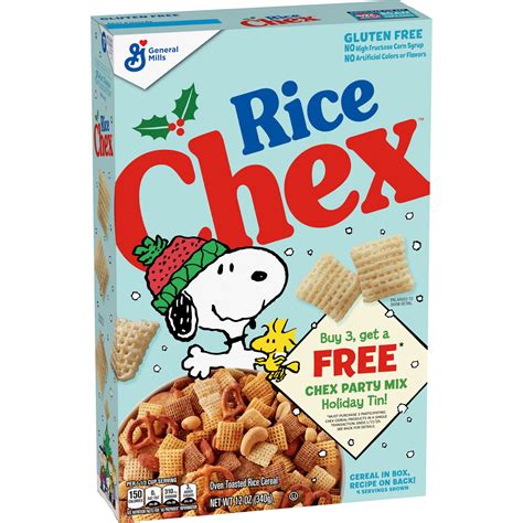 Peanuts Characters Will Adorne Chex Boxes For The Holidays