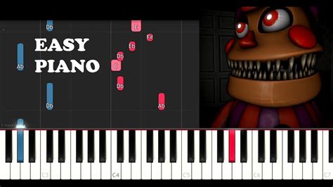 Fnaf Song Balloon Boy Ding Dong Hide And Seek Easy Piano Tutorial