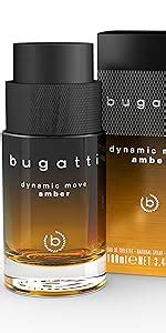 Bugatti Men S Dynamic Move Amber Perfume Ml Smoky Warm Eau De