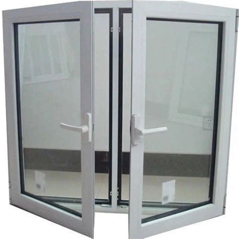 Aluminium Powder Coated Rectangle Aluminum Hinged Window For Home At