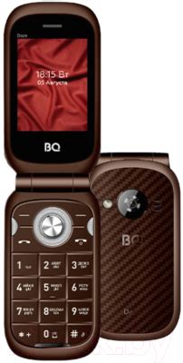 BQ Daze BQ-2451 (коричневый) Мобильный телефон раскладушка 2 SIM-карты ...