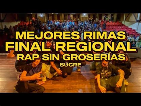 Resumen Mejores Rimas Final Regional Rap Sin Groser As Sucre Youtube