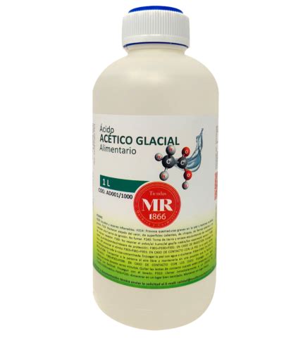 Acido Acetico Glacial Alim L Tiendas Mr