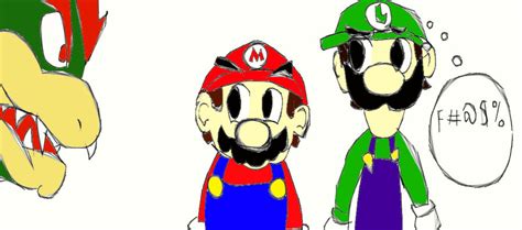 Mario And Luigi Vs Bowser By Darklink301 On Deviantart