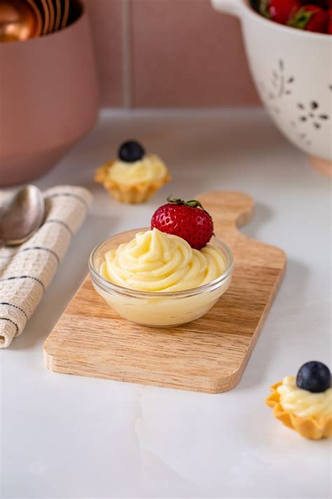 Vanilla Pastry Cream Filling Creme Patissiere Partylicious