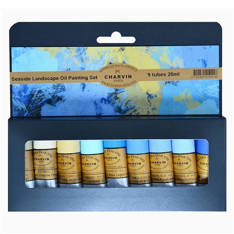 Charvin Extra Fine Oils Sea Landscape Bonjour Set Of Ml Tubes