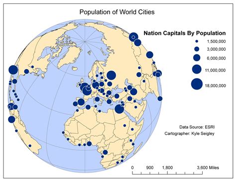 Thematic Maps Proportional Symbol