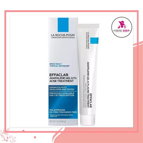 La Roche Posay Effaclar Adapalene Topical Retinoid Acne Treatment 45 G