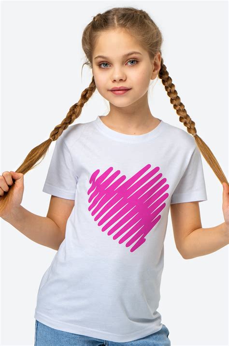 Футболка для девочки Happyfox 6600151 белый купить оптом в HappyWear.ru