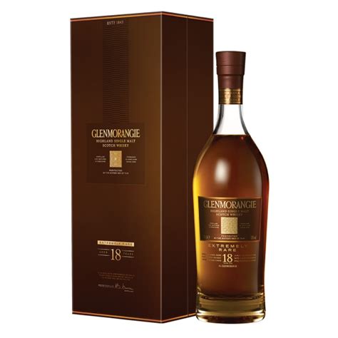 Glenmorangie 18 Years Old Boxed Whisky Exclusive Luxury Limited