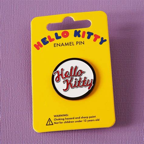 Hello Kitty Retro Enamel Pin Punkypins