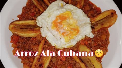 Arroz Ala Cubana Simple And Easy My Version 16 Youtube