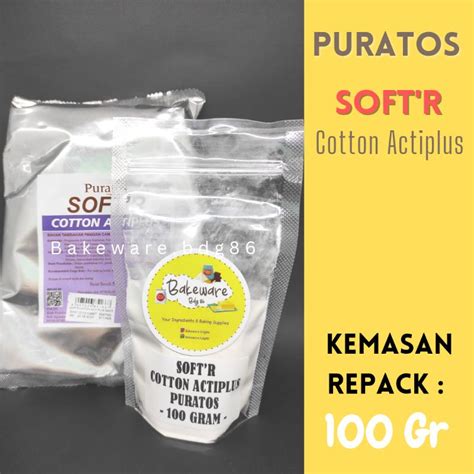 Jual PELEMBUT ROTI SOFT R PURATOS REPACK 100 GRAM COTTON ACTIPLUS