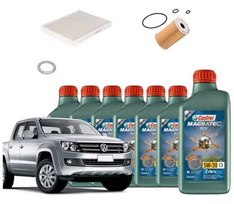 Kit Revisão Troca De Óleo Amarok 2 0 Tdi 2010 À 2014 Todas