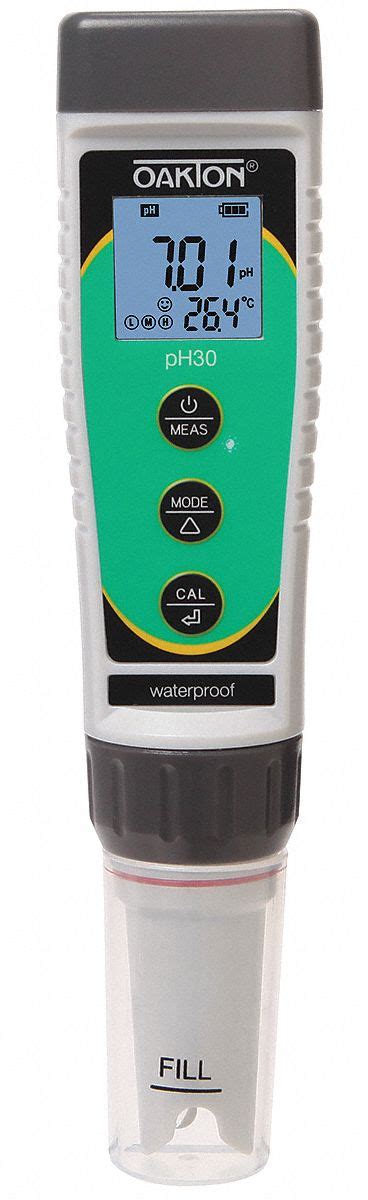 OAKTON PH Tester 30 H20 Proof 1 0 To 15 1 3 Pt 9KJ81 WD 35634 30