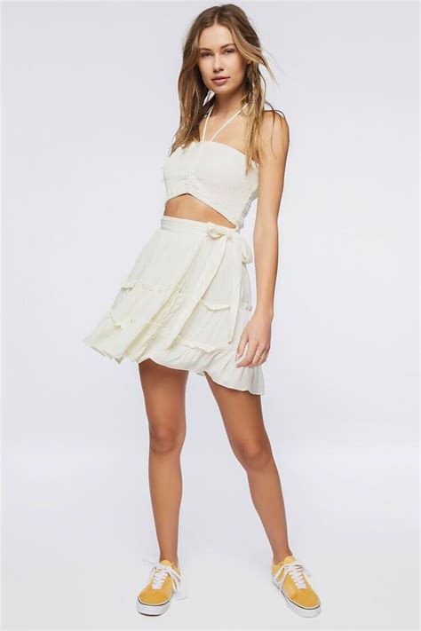 Halter Cutout Mini Dress