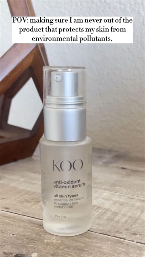 Anti Oxidant Vitamin Serum From Dr Koo Doctor Developed Skincare