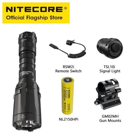 NITECORE SRT7i USB C Rechargeable Tactical Flashlight SmartRing